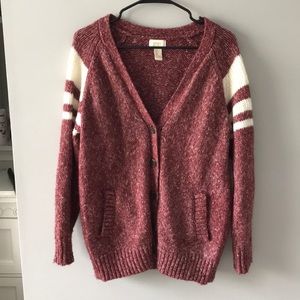 Varsity cardigan